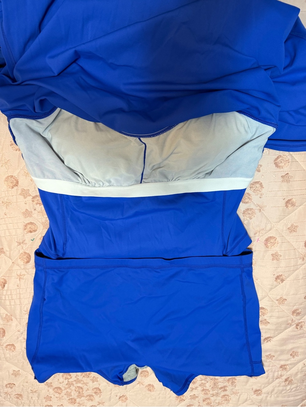Halara SoftlyZero Plush Easy Peezy Active Dress - Royal Blue - XL - Picture 4 of 6